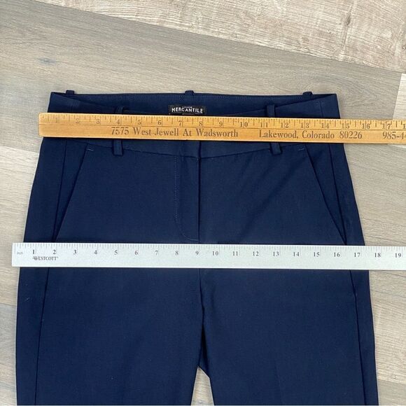 J. Crew Mercatile Slim Crop Ruby Pant Navy Blue 2 - Picture 12 of 13